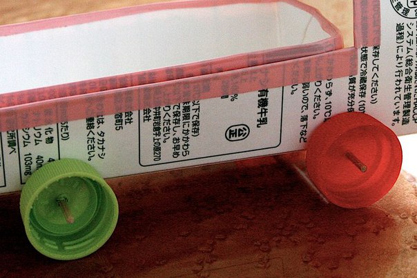 Машинка из молочного пакета своими руками Машинка из молочного пакета своими руками