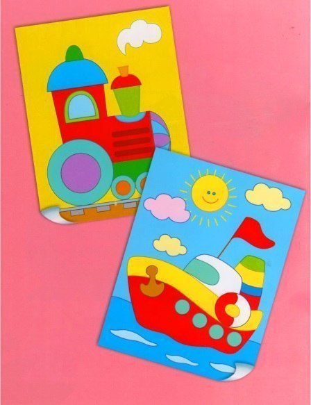 Аппликация для малышей