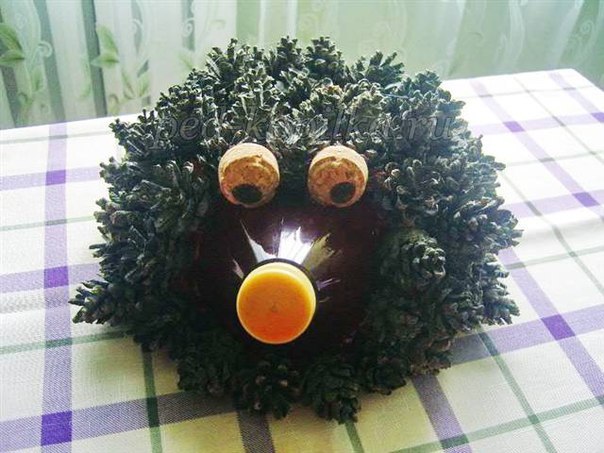 Осенние поделки из шишек ✂✏ Осенние поделки из шишек ✂✏