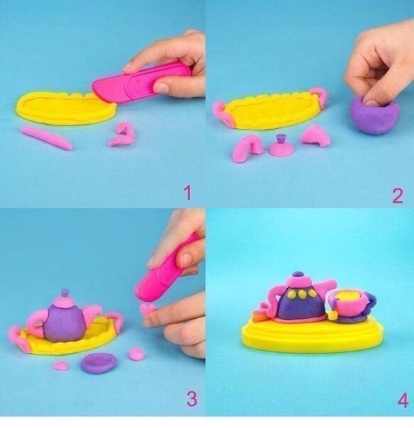 Лепим с детками. фото-уроки