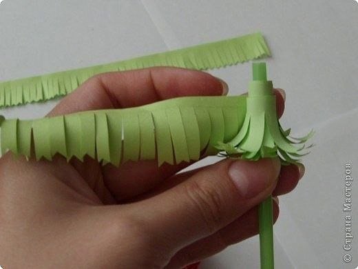 Необычные цветы из бумаги