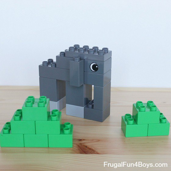 Схемы к лего "зоопарк"