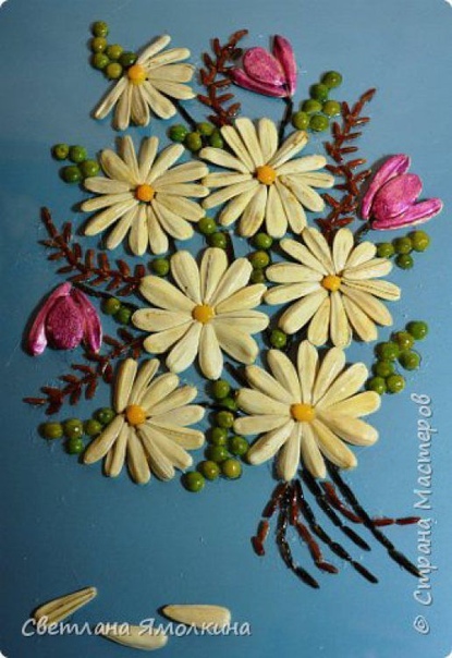 Панно из зерен и круп Панно из зерен и круп