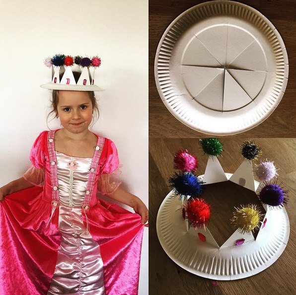 Поделки с детьми из одноразовых тарелок