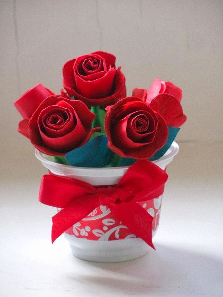 Букет очаровательных розочек Букет очаровательных розочек