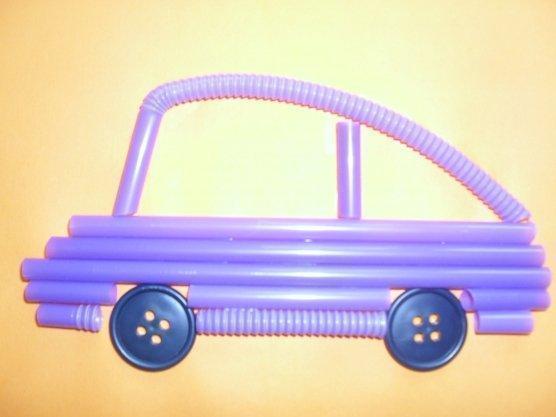 Аппликация из трубочек Аппликация из трубочек