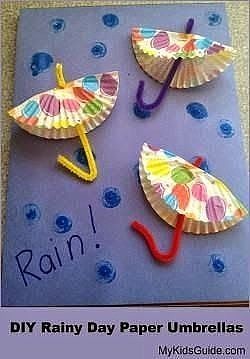 Идеи для поделки-зонтика