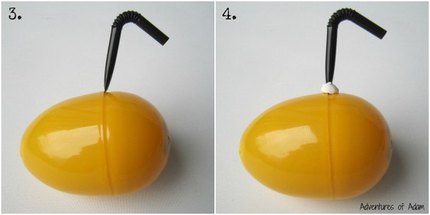 Подводная лодка из пластикового яйца своими руками Подводная лодка из пластикового яйца своими руками