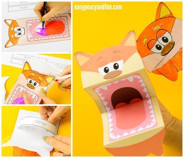 Поделки игрушки. шаблоны