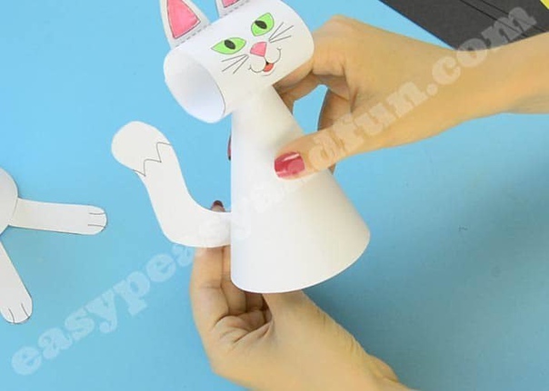 Котики из бумаги. шаблон.