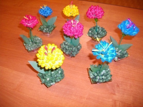 Поделки из ватных палочек Поделки из ватных палочек