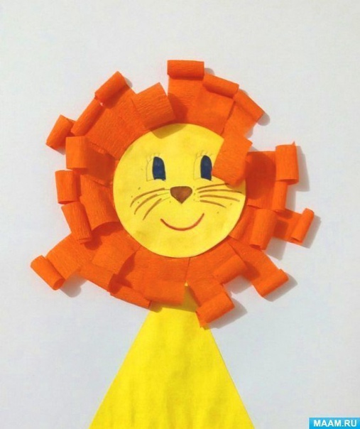 Львёнок из геометрических фигур Львёнок из геометрических фигур