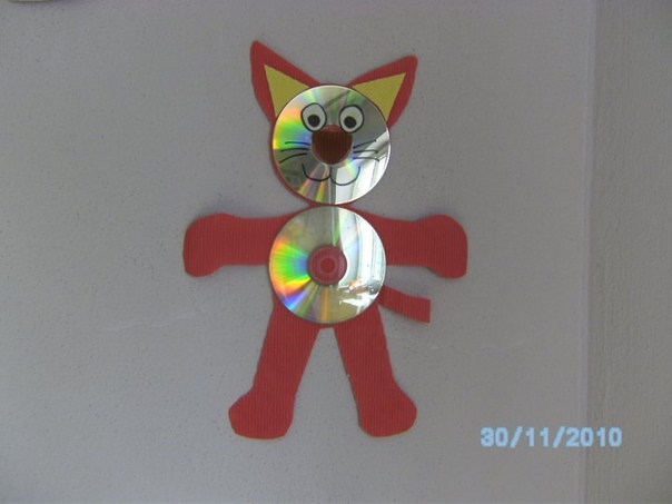 Поделки из cd-дисков