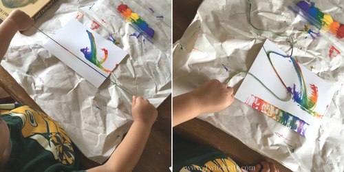 Творческое занятие "рисунок нитью" Творческое занятие "рисунок нитью"