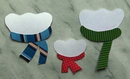 "семья пингвинов" - 3-d поделка, которая не займет много времени "семья пингвинов" - 3-d поделка, которая не займет много времени