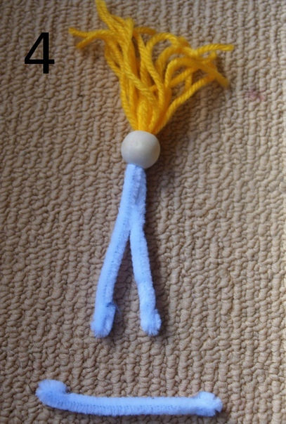 Лесная фея из синельной проволоки Лесная фея из синельной проволоки