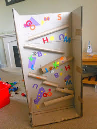 Горка для шариков из картона своими руками&nbsp;