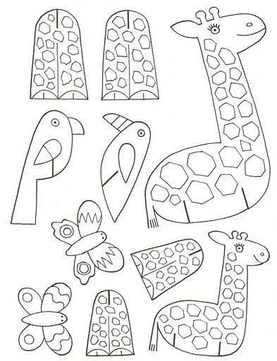 Игрушки из картона