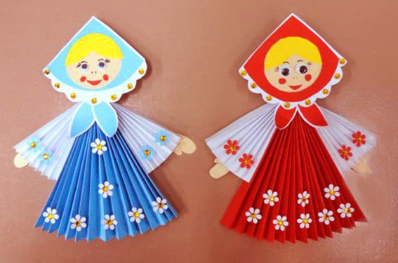 Поделка «девица-красавица»