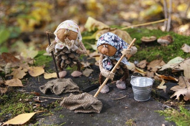 Лесные поделки ✂✏ Лесные поделки ✂✏