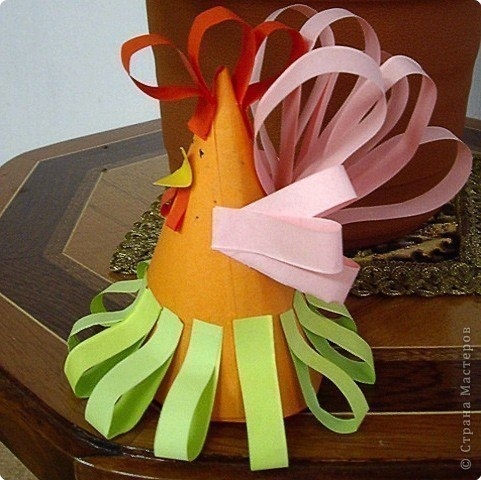 Поделки из конусов