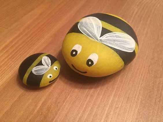 Берем камешки, краски - и получаем шедевр! Берем камешки, краски - и получаем шедевр!