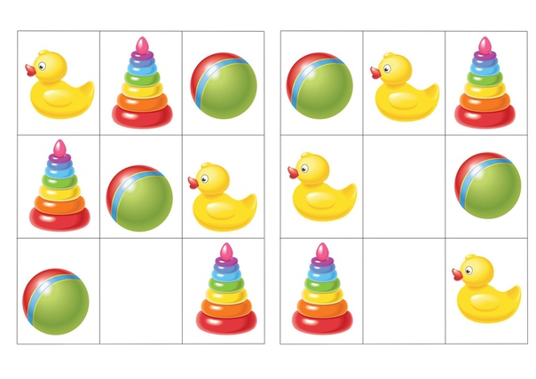 Судоку для детей от 3 лет Судоку для детей от 3 лет