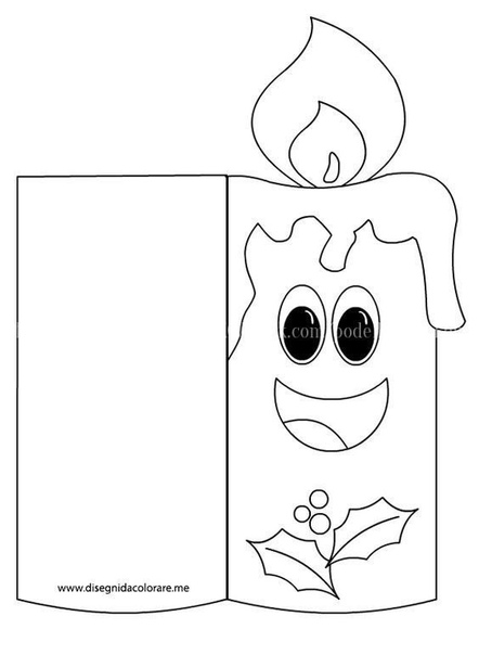 Шаблоны новогодних открыток