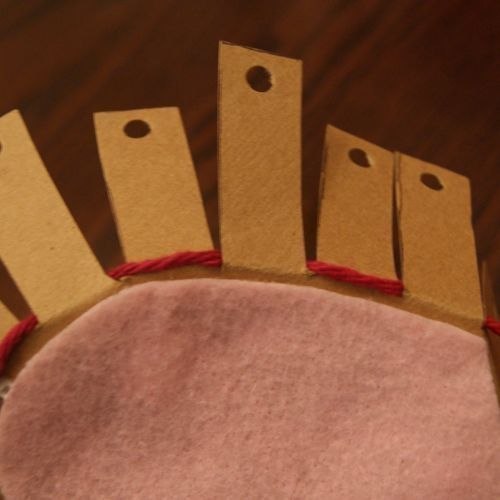 Корзинка-сердце