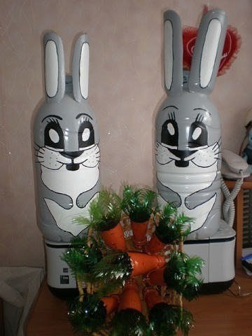 Поделки из пластиковых бутылок