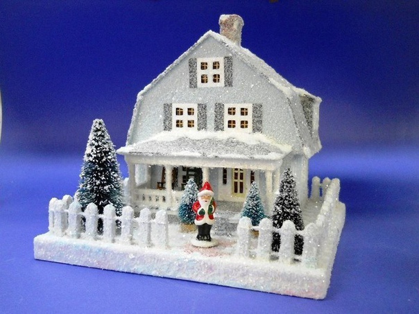 Новогодние домики. шаблоны Новогодние домики. шаблоны