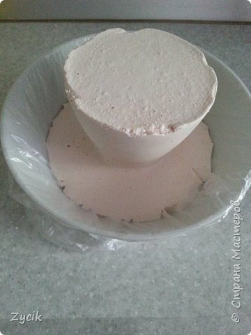 Грибы из гипса