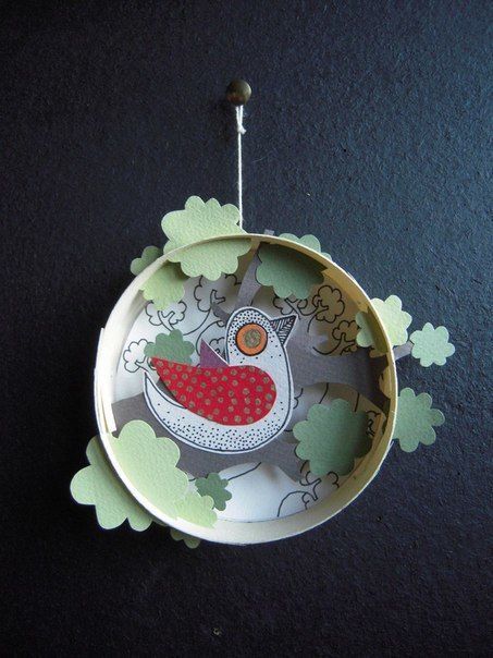 Диорамы из бумаги