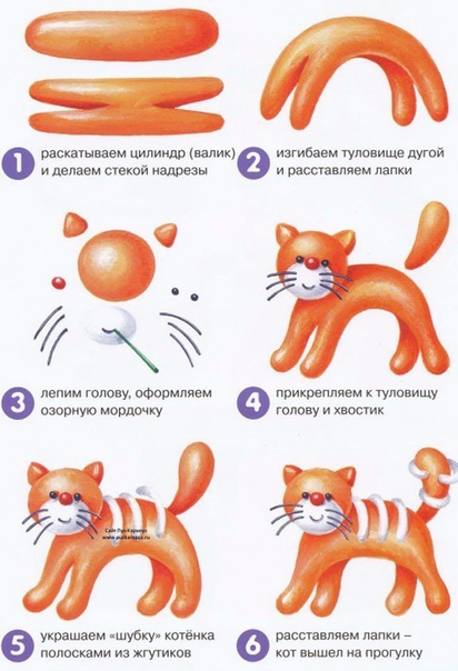 8 животных, которых можно запросто слепить из пластилина ✔