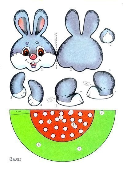 Настольный театр "колобок"