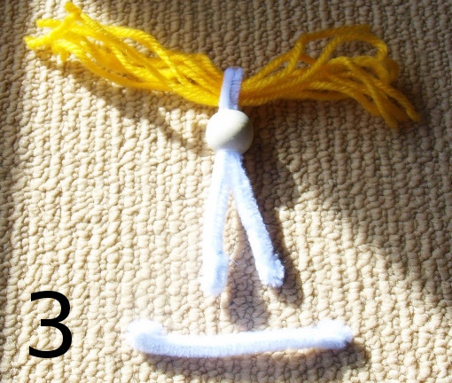 Лесная фея из синельной проволоки Лесная фея из синельной проволоки