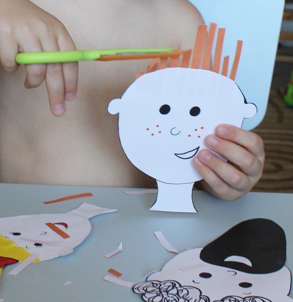 Парикмахерская. учимся пользоваться ножницами Парикмахерская. учимся пользоваться ножницами