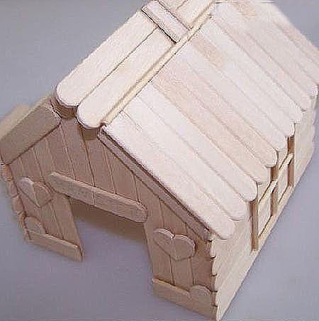 Дoмик из пaлoчeк om мopoжeнoгo. правда, классный?