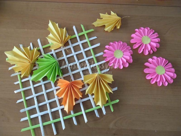 Бумагопластика. панно "осеннее настроение".