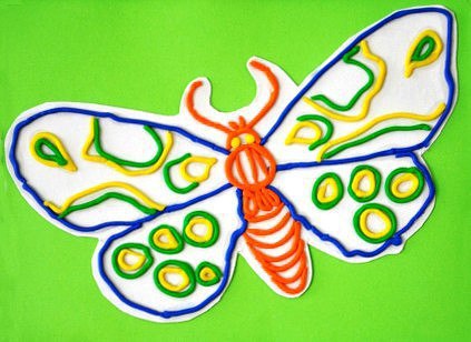 Лепка жгутиками Лепка жгутиками