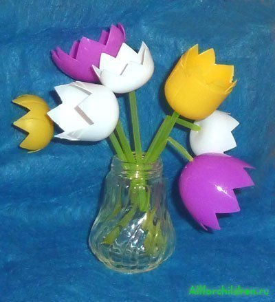 Поделки из контейнеров от киндер-сюрпризов