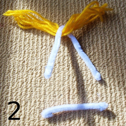 Лесная фея из синельной проволоки Лесная фея из синельной проволоки