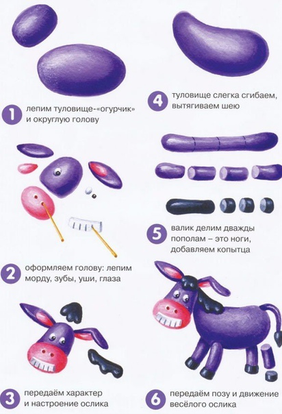 8 животных, которых можно запросто слепить из пластилина ✔