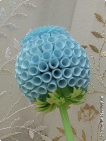 Необычные цветы из бумаги