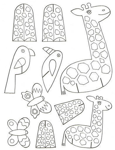 Зоопарк из картона