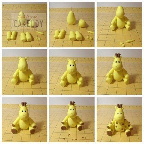 Лепим зверей из пластилина