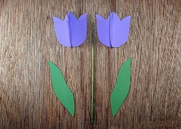Поделки. тюльпаны в горшочке из бумаги. Поделки. тюльпаны в горшочке из бумаги.