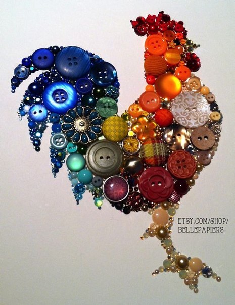 Картины из пуговиц Картины из пуговиц