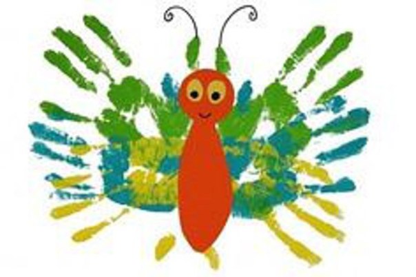 Рисунки из ладошек