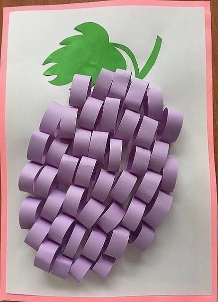 Бумажные аппликации из полосок Бумажные аппликации из полосок